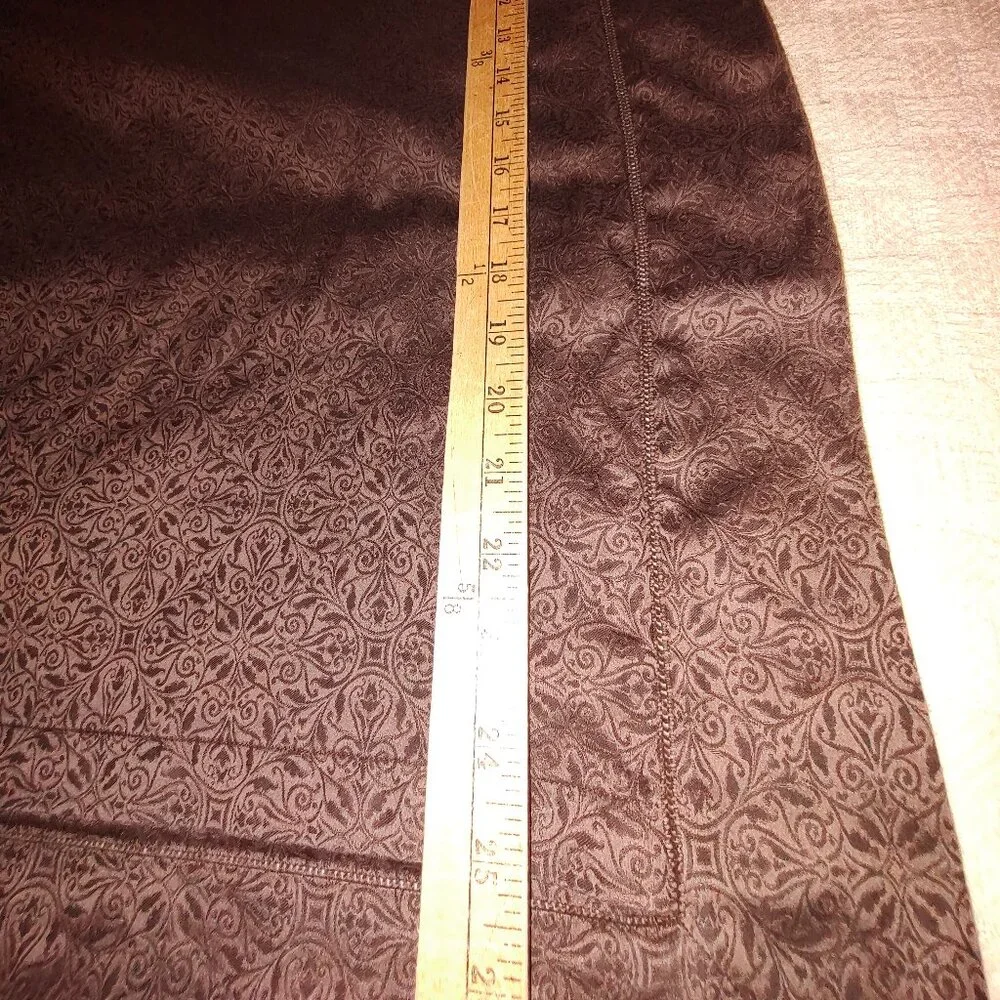 SFERRA ILARIA STANDARD SHAMS 100% EGYPTIAN COTTON 590TC HEMSTITCH FLANGE DK BRN